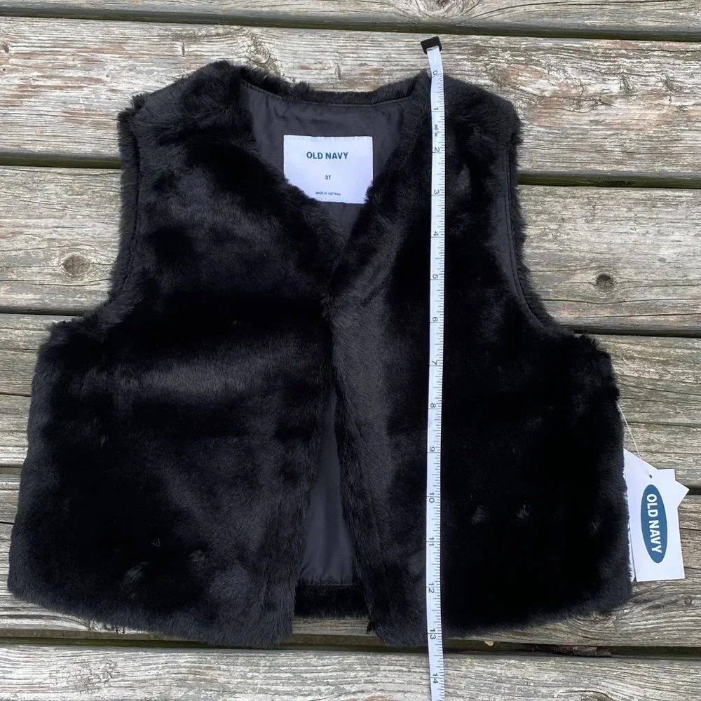 Old Navy Faux-Fur Vest for Toddler Girls